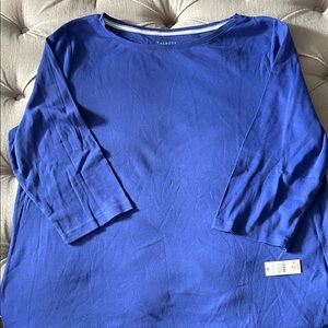 Talbots plus size women’s 3/4 length sleeve shirt